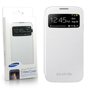 ETUI SAMSUNG FLIP COVER DO GALAXY S4 BIAŁE