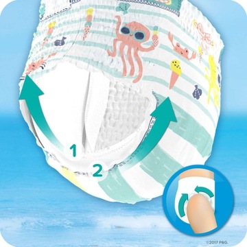ПОДГУЗНИКИ ДЛЯ ПЛАВАНИЯ PAMPERS SPLASHERS 3-4 12 ШТ.