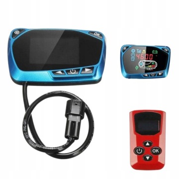 КОНТРОЛЛЕР С ЖК-ДИСПЛЕЕМ ДЛЯ МАСЛЯНОГО ОБОГРЕВАТЕЛЯ WEBASTO + ПУЛЬТ ДИСТАНЦИОННОГО УПРАВЛЕНИЯ 12/24V