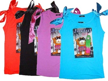 BLUZKA GARFIELD TUNIKA KOT GARFILD T-shirt KOKARDY