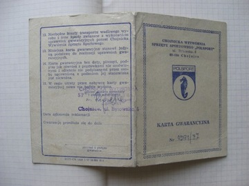 Łódź żaglowa ORION Dziennik Zakł Polim. PAN Zabrze