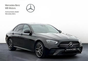 Mercedes Klasa E W214 Sedan 2.0 220d 197KM 2023 Mercedes-Benz Klasa E SalonPL AMG Line Multibeam LED Kamera360 Burmester F, zdjęcie 6