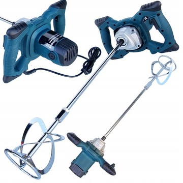 ЭЛЕКТРИЧЕСКИЙ СМЕСИТЕЛЬ ДЛЯ РАСТВОРА, КЛЕЯ, КРАСОК, 3100ВТ, СМЕСИТЕЛЬ, 120мм