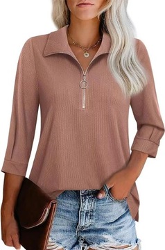 T-Sleeve Solid Color Pullover Top Shirt