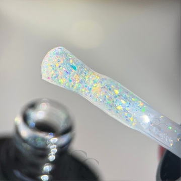 Claresa Гибридная база для ногтей POWER 10 база с блестками для наращивания ногтей