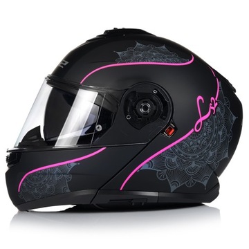 МОТОЦИКЛЬНЫЙ ШЛЕМ | LS2 FF908 СТРОБ II | СИСТЕМА КУЛАЧКОВ PINLOCK + СМЕСЬ