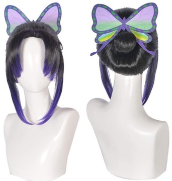 PERUKA WŁOSY WIG SHINOBU KOCHOU COSPLAY ANIME