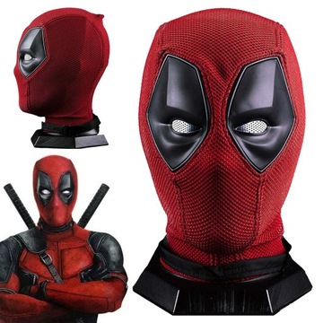 УДОБНАЯ МАСКА ДЭДПУЛА, КОСТЮМ ДЛЯ ХЭЛЛОУИНА, КОСПЛЕЙ