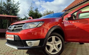 Dacia Sandero II Hatchback 5d TCe  90KM 2015 Dacia Sandero Stepway JAK NOWA Nawigacja Czujniki Parkowania Tempomat Komp, zdjęcie 33