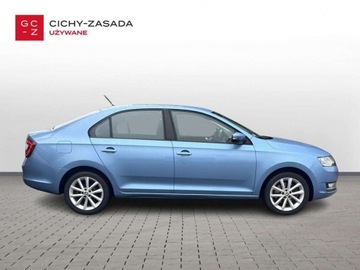 Skoda Rapid II Liftback Facelifting 1.0 TSI 110KM 2018 Skoda RAPID 1.0 TSI 110KM StyleBi-XenonCzujnikiGrzane FoteleSalon PL, zdjęcie 5