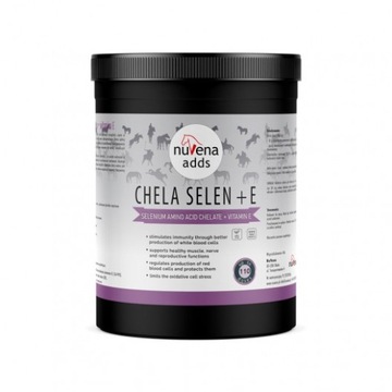 NuVena Chela Selen + E 1100g dla koni