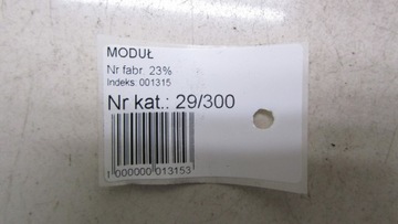 OPTIMA IV KOMBI SENZOR MRTVÉHO POLO 95811-D4100