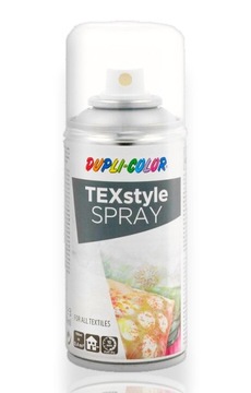 SPRAY DO TKANIN UBRAŃ FARBA 150 ML DUPLI SREBRNY