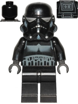 LEGO Minifigurka Ludzik sw0166b Shadow Trooper