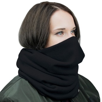 ЖЕНСКАЯ ЗИМНЯЯ ТРУБКА ТЕПЛАЯ ЧЕРНАЯ РАЗМЕР. С