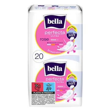 BELLA Podpaski Perfecta Ultra Rose 20 szt.