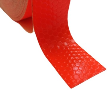 САМОКЛЕЯЩАЯСЯ ПРЕДУПРЕЖДАЮЩАЯ ЛЕНТА, ЯРКАЯ ВИДИМАЯ