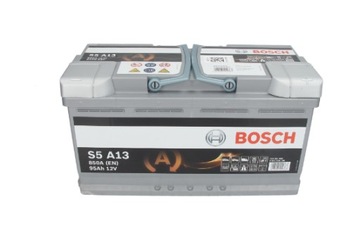 АКУМУЛЯТОР BOSCH 12V 95AH 850A S5 AGM СТАРТ- СТОП 