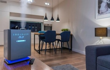 Увлажнитель воздуха SETTI+ Smart AH900, УФ-лампа с таймером