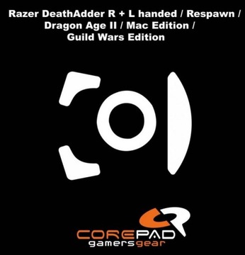 2 x CorePad Ślizgacze do Razer DeathAdder / Chroma