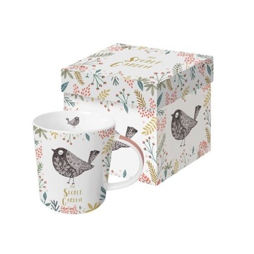 Kubek porcelanowy pudełko ozdobne 350ml Secret