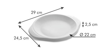 TESCOMA DELLA CASA круглая форма для хлеба