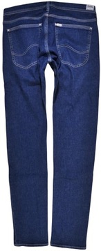 LEE spodnie SLIM skinny blue LUKE WORKER W31 L34