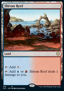 Karta Magic: Shivan Reef