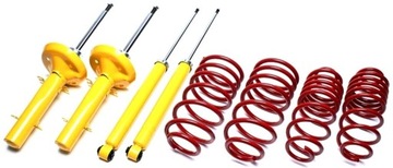 Zawieszenie sportowe 40/40mm TA TECHNIX EVOVW026 VW GOLF II MK2 (19E, 1G1)