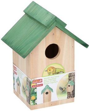 DOMEK DREWNIANY DLA PTAKÓW BUDKA LĘGOWA 7216