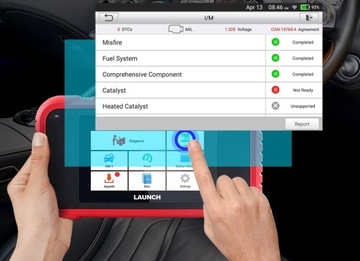 ДИАГНОСТИЧЕСКИЙ ТЕСТЕР OBD2 LAUNCH CRP129E FULL PL