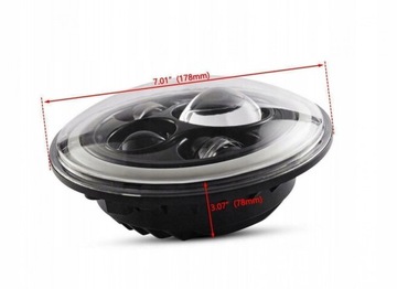 7-ДЮЙМОВАЯ ФАРА СВЕТОДИОДНАЯ ПЕРЕДНЯЯ ФАРА МОТОЦИКЛА 150 Вт