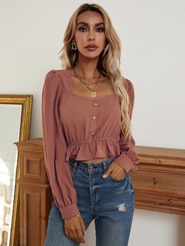 SHEIN TOP Z FALBANKĄ L 801