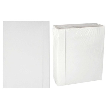 ПАПКА А4 С ЛАСТИКОМ, БЕЛАЯ БУМАГА