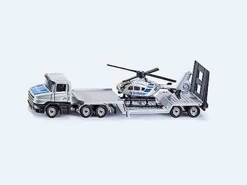 SIKU AUTO LAWETA +HELIKOPTER 1610