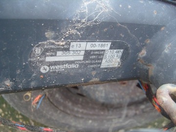 AUDI A4 B6 B7 SEDAN ZAŘÍZENÍ(HÁK) WESTFALIA