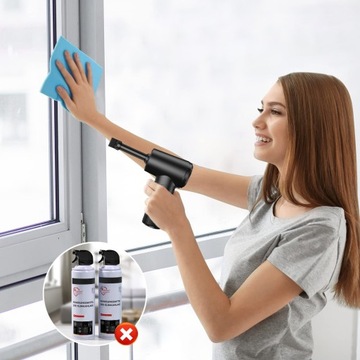 MOCNA ELEKTRYCZNA DMUCHAWA SPRĘŻONE POWIETRZE KOMPRESOR ODPYLACZ POWIETRZA DO KURZU