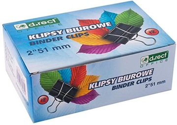 Klipy biurowe 51mm/12 szt