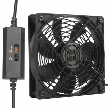 WENTYLATOR KOMPUTEROWY USB 5V Z REGULOWANYMI PRĘDKOŚCIAMI DO ROUTERÓW