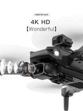 L900 Pro SE MAX GPS Дрон Профессиональный 4K HD с двойной камерой 5G FPV 360°