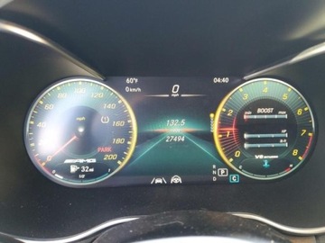 Mercedes Klasa C W206 2021 Mercedes-Benz Klasa C 2021, 4.0L, 63 AMG-S, od ubezpieczalni, zdjęcie 9