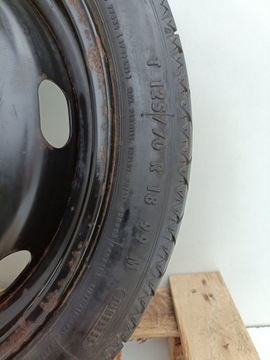 AUDI A3 8P VW GOLF V SKODA KOLO DOJEZDOVÉ DOJEZDOVDOJEZDOVÉ 125/70 R18 1K0601027B