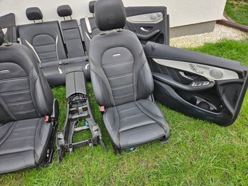 MERCEDES GLC SEDADLA POHOVKA BOKY AMG W253
