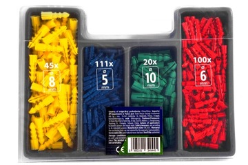 ZESTAW WIERTEŁ WIERTŁA BITÓW BITY DO METALU DREWNA BETONU 300 EL HSS HMTC