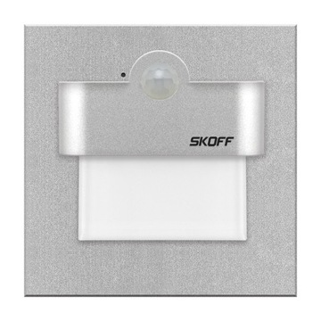 Oprawa LED SKOFF TANGO ALU PIR 10V biała zimna