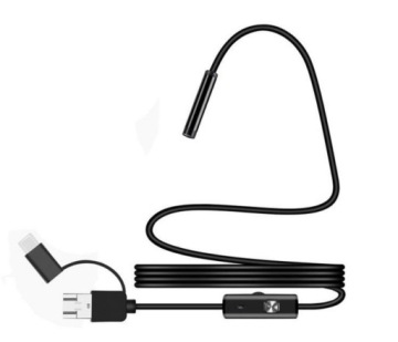 ИНСПЕКЦИОННАЯ КАМЕРА ЭНДОСКОП USB-ПРИЛОЖЕНИЕ 5,5 мм 1 м