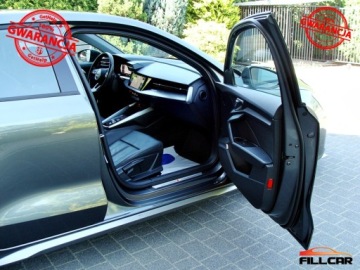 Audi A3 8Y Limousine 2.0 35 TDI 150KM 2022 Audi A3 Limousine A3 2.0 TDI Virtual Cockpit Klimatronik Serwis FULL LED, zdjęcie 12