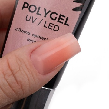 MollyLac Polygel akrylożel budujący do paznokci Pudding 30ml Hema free