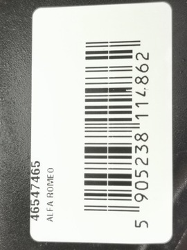 ALFA ROMEO OE 46547465 KAPOTA KRYT MOTORU