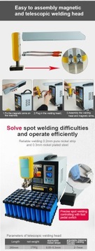 SUNKKO 738AL РУЧНОЙ АППАРАТ ТОЧЕЧНОЙ СВАРКИ
